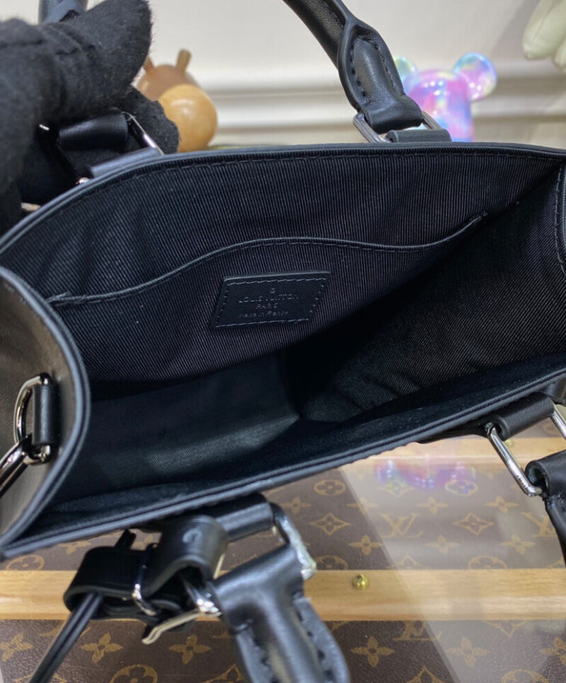Louis Vuitton Sac Plat Mini M46453 Black
